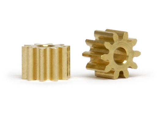 Slot.it PI6010o - Brass Pinions - 10T - 6.0mm - pair - Anglewinder