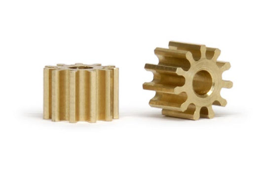 Slot.it PI6011o - Brass Pinion Gear - 11T - 6.0mm - pair - Anglewinder