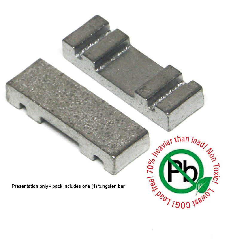 Slot.it SP23 - Tungsten Ballast - Bar 15 x 5 x 2.5mm - 2.5g